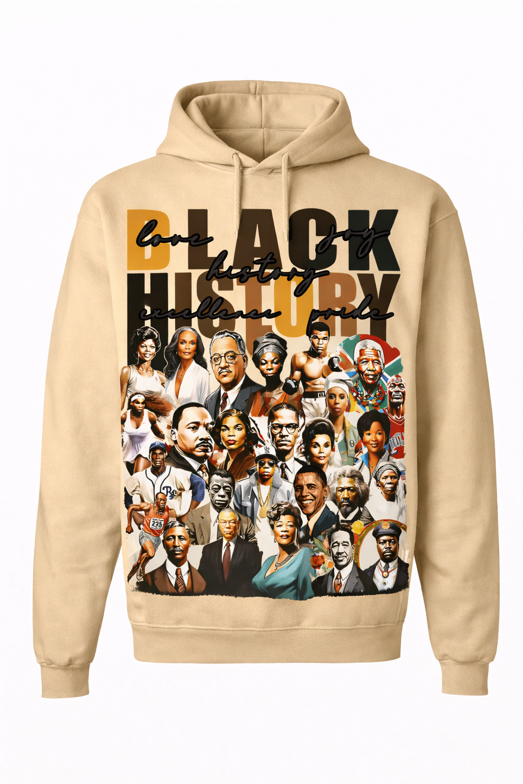 Black History Icons Tribute – Heavyweight Hoodie