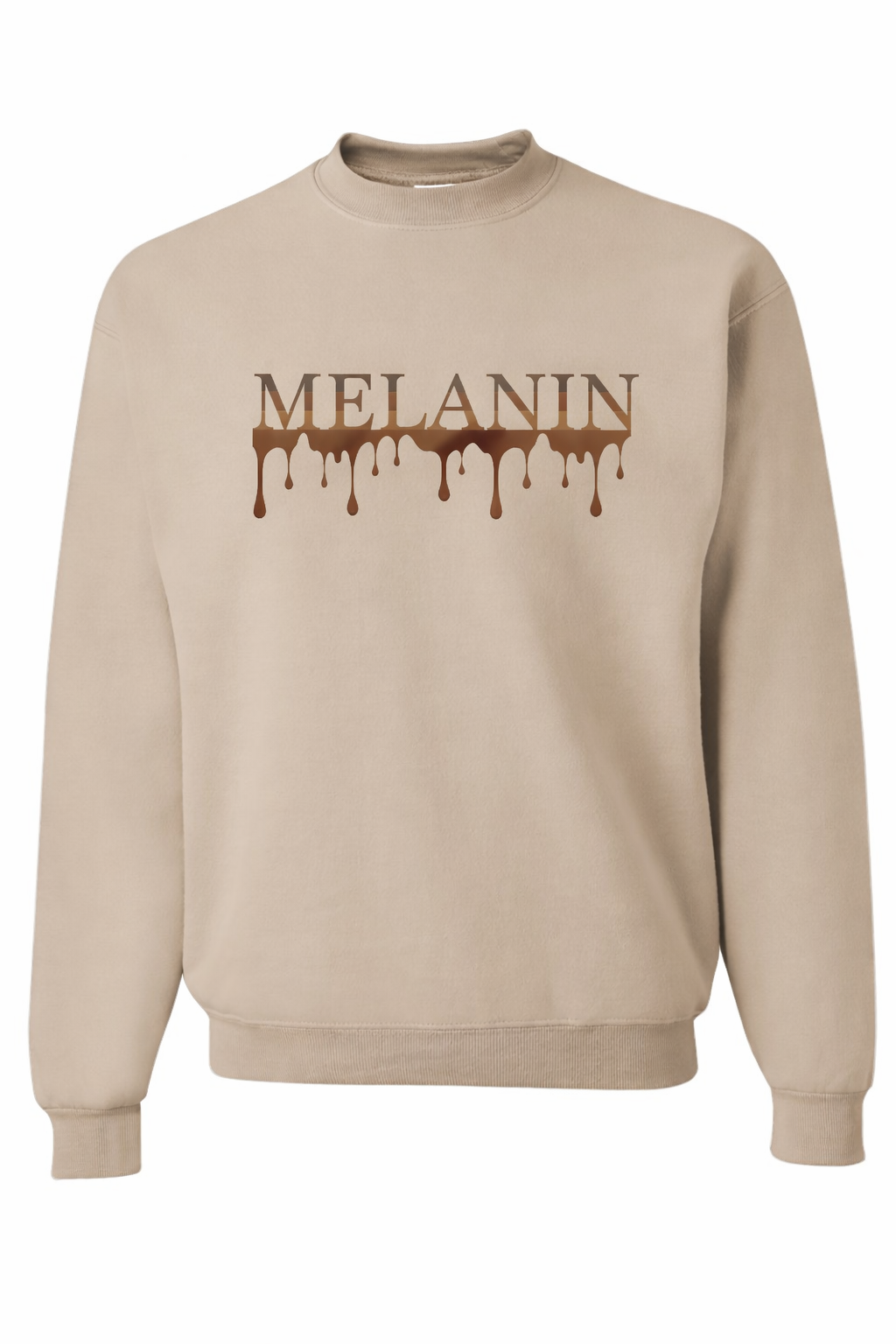 "Melanin Drip"  Gradient Sweatshirt